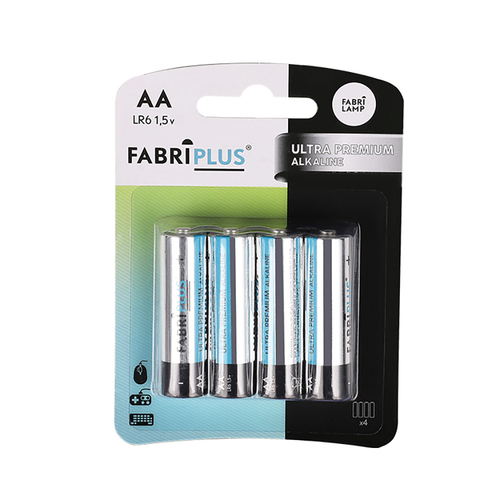 Abrila AA PACK 10 UD Azul - Pilas 1.5V