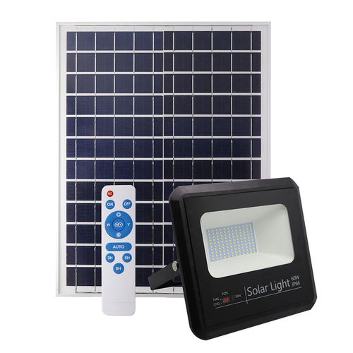 Abrila MALAQUITA Negro - Proyector Led Solar 60 W 6500K