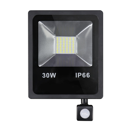 Abrila OLIVINO Negro - Proyector Led Sensor 30 W 6500K