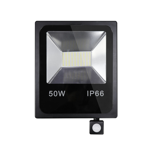 Abrila OLIVINO Negro - Proyector Led Sensor 50 W 6500K