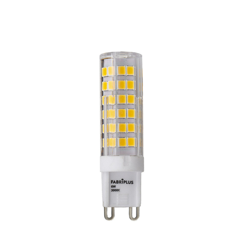 Abrila FABRIPLUS BOMBILLAS G9 - Bombilla Led G9 Led G9 6 W 600LM 3000K