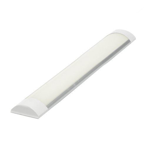 Abrila SERGIN Blanco/Aluminio - Regleta 18 W 4000K