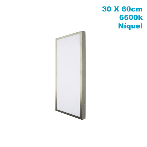 Abrila Plano Níquel - Plafón 36 W 6500K