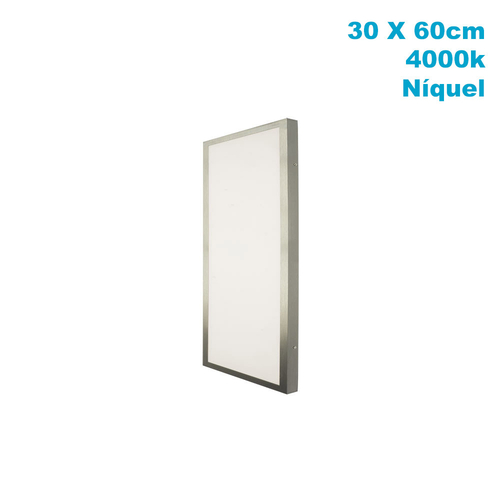 Abrila Plano Níquel - Plafón 36 W 4000K 3060LM