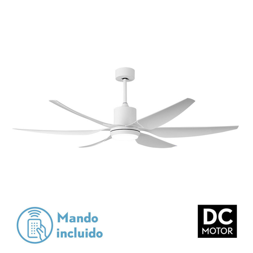 Abrila OTTO Blanco - Ventilador de Techo Aspas Normales 24 W F