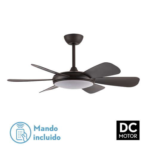 Abrila ORIEL Marrón - Ventilador de Techo Aspas Normales 72 W F