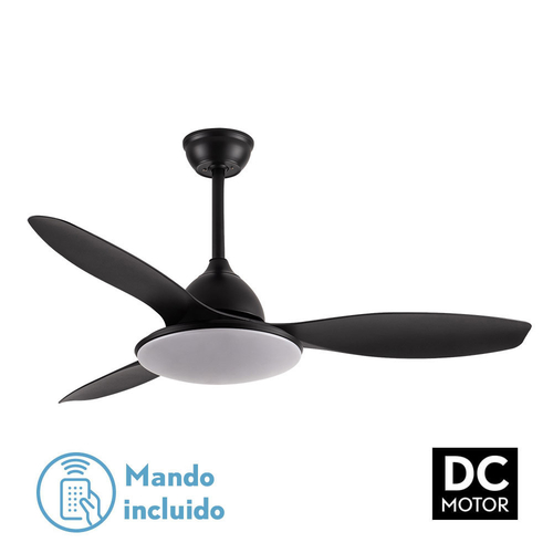 Abrila YAEL Negro - Ventilador de Techo Aspas Normales 72 W F