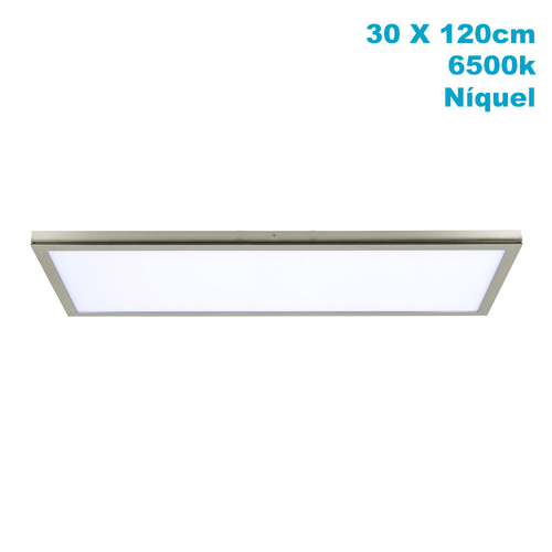 Abrila TIVOLI Níquel - Panel Superficie 72 W 6500K