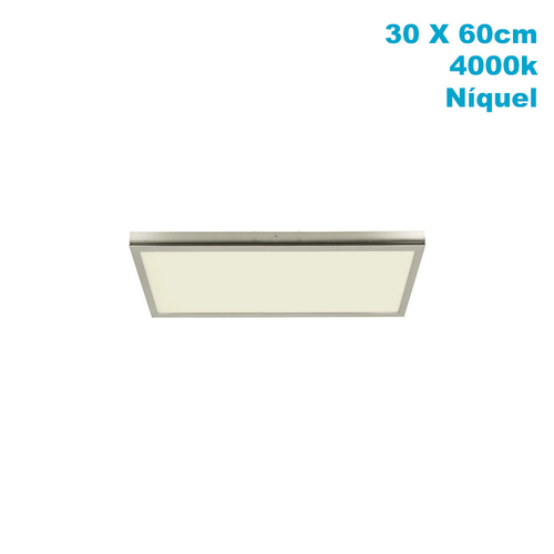 Abrila TIVOLI Níquel - Panel Superficie 36 W