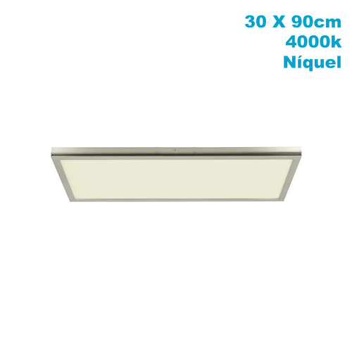 Abrila TIVOLI Níquel - Panel Superficie 72 W 4000K 6120LM