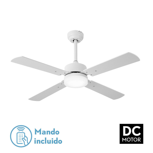 Abrila HUPE Blanco - Ventilador de Techo Aspas Normales 18 W F