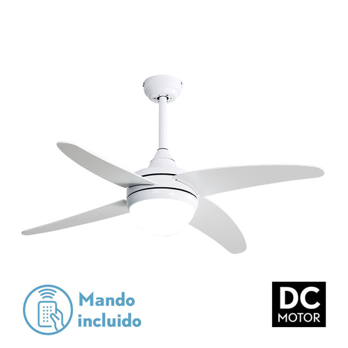 Abrila KLOD Blanco - Ventilador de Techo Aspas Normales 220-240 V