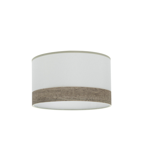 Abrila CLOE Blanco/Madera Gris - Pantalla 40 cm