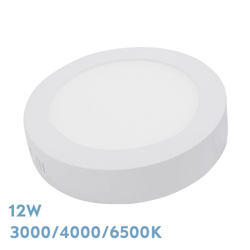 Abrila DIORITA Blanco - Downlight Superficie 12W 3000-4000-6500K