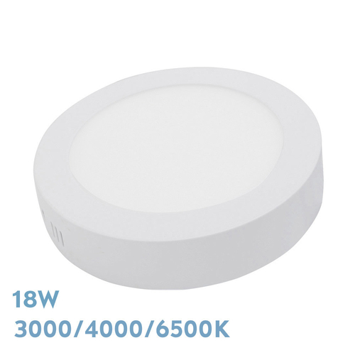 Abrila DIORITA Blanco - Downlight Superficie 18 W 3000-4000-6500K