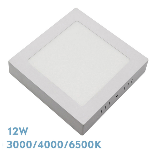 Abrila GABRO Blanco - Downlight Superficie 12W 3000-4000-6500K