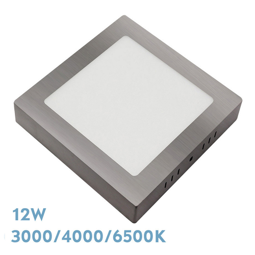 Abrila GABRO Níquel - Downlight Superficie 12W 3000-4000-6500K