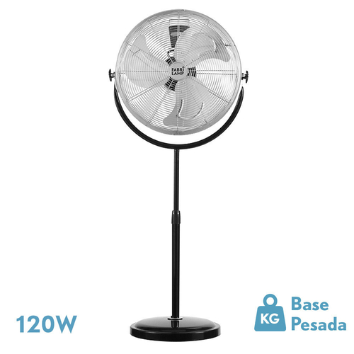 Abrila TRASCIAS Negro - Ventilador de Pie 220-240 V