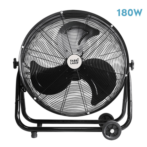 Abrila PONIENTE Negro - Ventilador Industrial 220-240 V 180W