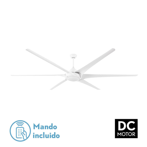 Abrila MONCAYO Blanco - Ventilador de Techo Aspas Normales 30 W F