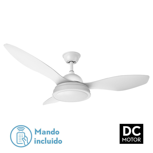 Abrila DATOO Blanco - Ventilador de Techo Aspas Normales 48 W F