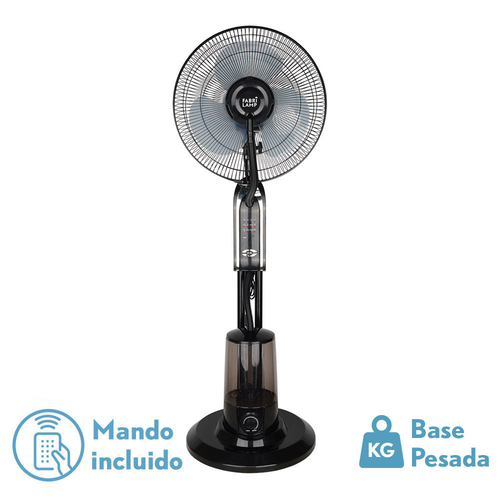 Abrila TROMBA Negro - Ventilador de Pie 220-240 V