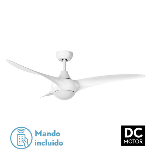 Abrila CANEA Blanco - Ventilador de Techo Aspas Normales 24 W F