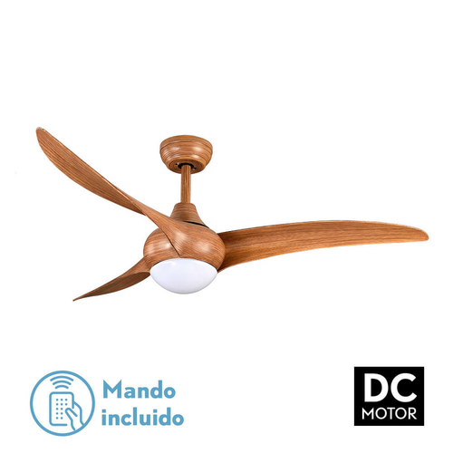 Abrila CANEA Marrón - Ventilador de Techo Aspas Normales 24 W F