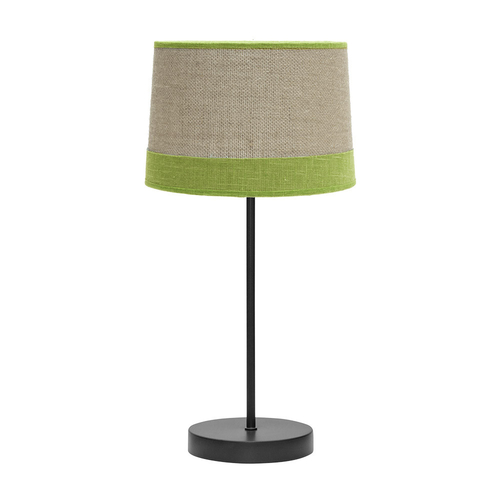 Abrila TIETAR Saco/Verde - Lámpara Sobremesa Moderno 1xE14 22 cm