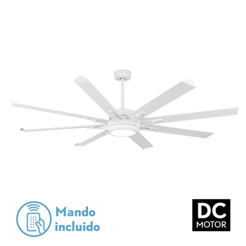 Abrila GRADO Blanco - Ventilador de Techo Aspas Normales 30 W F