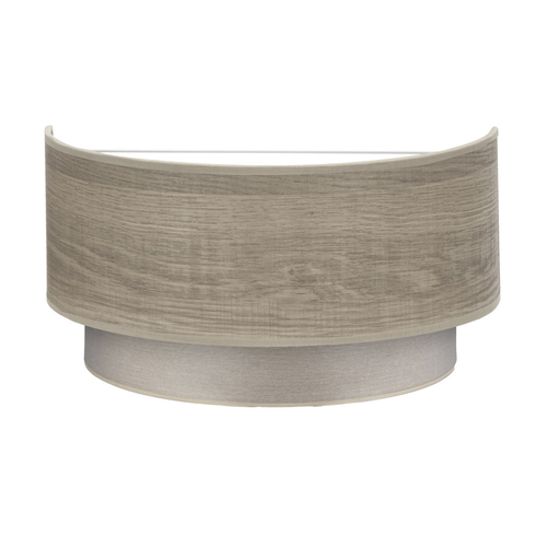 Abrila TANIA Madera Gris - Aplique Moderno 1xE27