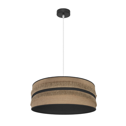 Abrila NATALIA Saco/Negro - Colgante Moderno 1xE27 50 cm