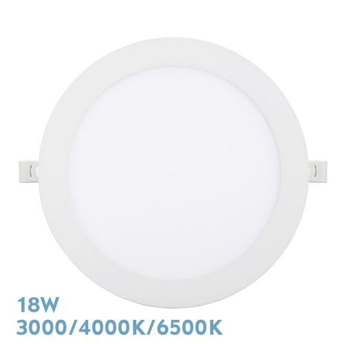 Abrila SILEX Blanco - Downlight Empotrado 18 W 3000-4000-6500K