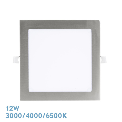 Abrila ABACO Níquel - Downlight Empotrado 12W 3000-4000-6500K