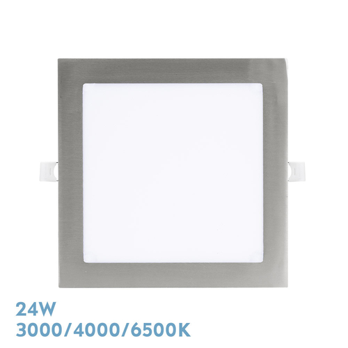 Abrila ABACO Níquel - Downlight Empotrado 24 W 3000-4000-6500K