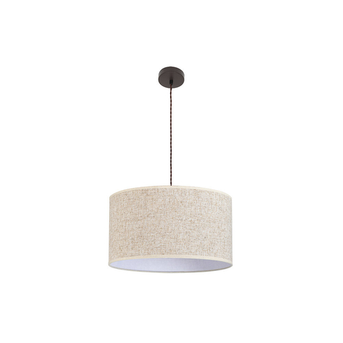 Abrila HAPPY Marrón / Beige - Colgante Moderno 3xE27 50 cm