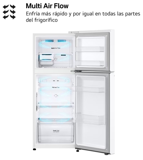 LG GTBV-22-SWGKD Blanco - Frigorífico Dos Puertas No Frost