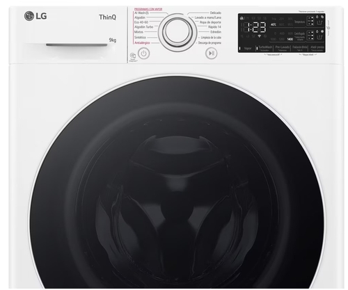 LG F4WR5509A0W Blanco - Lavadora Carga Frontal 9KG 1400RPM