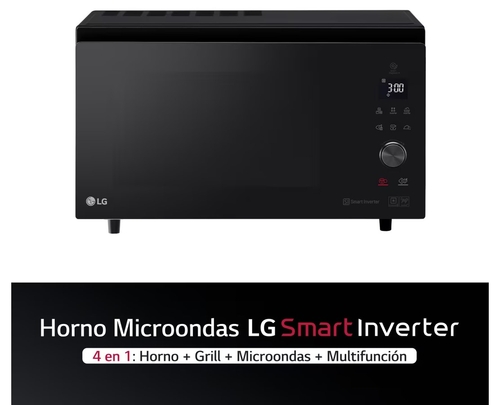 LG MJ-3965-BPS Negro - Microondas 39L 1100W