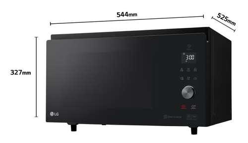LG MJ-3965-BPS Negro - Microondas 39L 1100W
