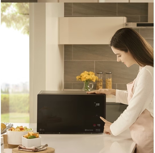 LG MJ-3965-BPS Negro - Microondas 39L 1100W