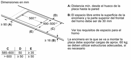 BOSCH PID-775-HC1E Negro - Vitrocerámica de Inducción 70CM