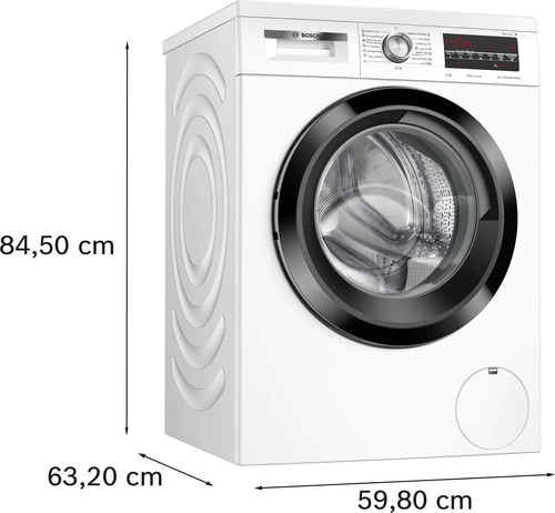 BOSCH WUU28T68ES Blanco - Lavadora Carga Frontal 9KG 1400RPM