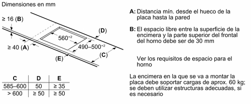 BOSCH PVJ-631-HC1E Negro - Vitrocerámica de Inducción 60CM