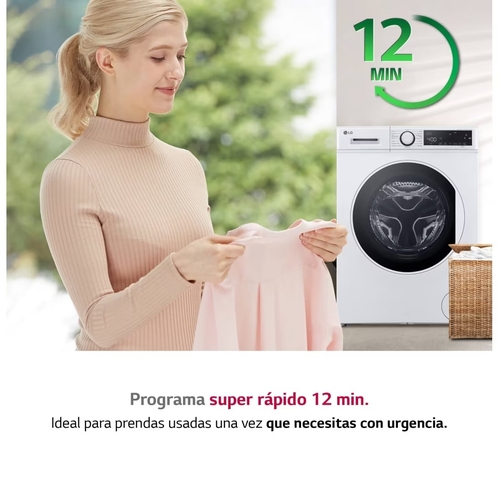 LG F2WT2008S3W Blanco - Lavadora Carga Frontal 8KG 1200RPM