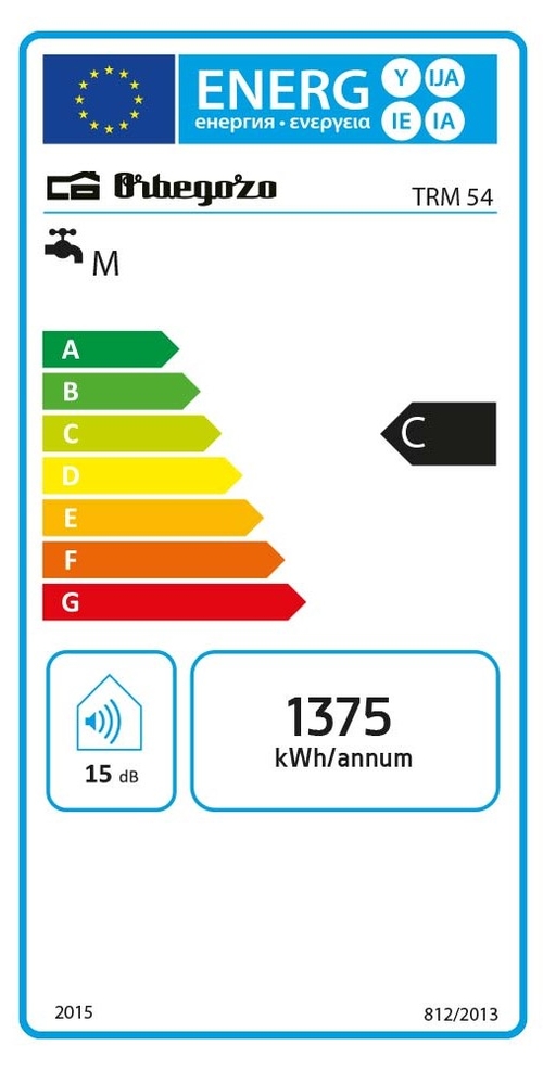 Termo Eléctrico ORBEGOZO TRM 54 50L