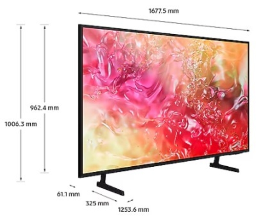 SAMSUNG 43DU7172 Negro - TV 43" HDR 4K SMART TV