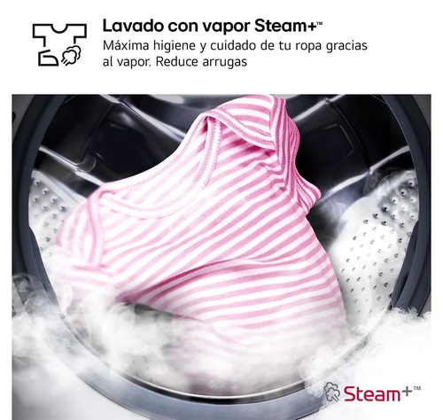 LG F4DR7009AGS INOX - Lavadora Secadora 9/6KG 1400RPM
