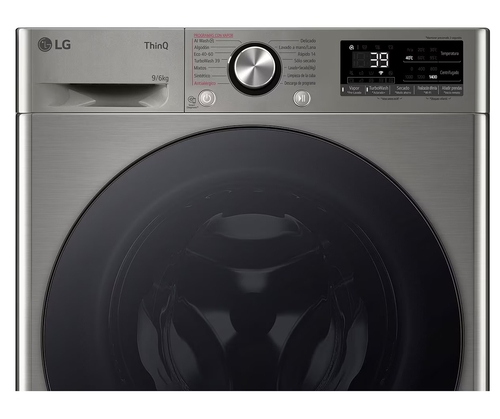 LG F4DR7009AGS INOX - Lavadora Secadora 9/6KG 1400RPM