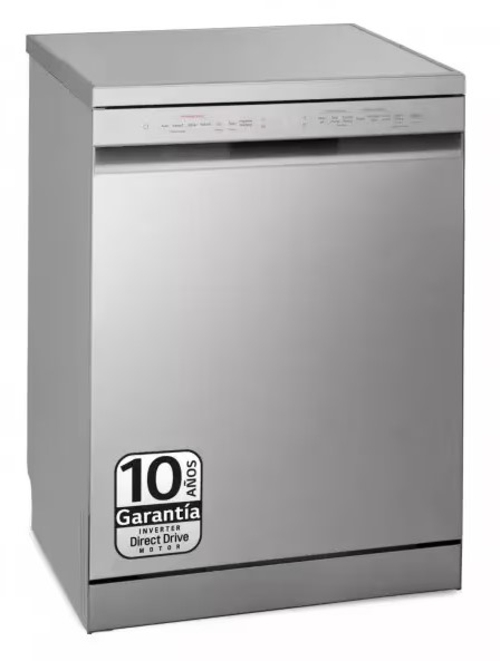 LG DF243FVS INOX - Lavavajillas 60CM 14 Servicios